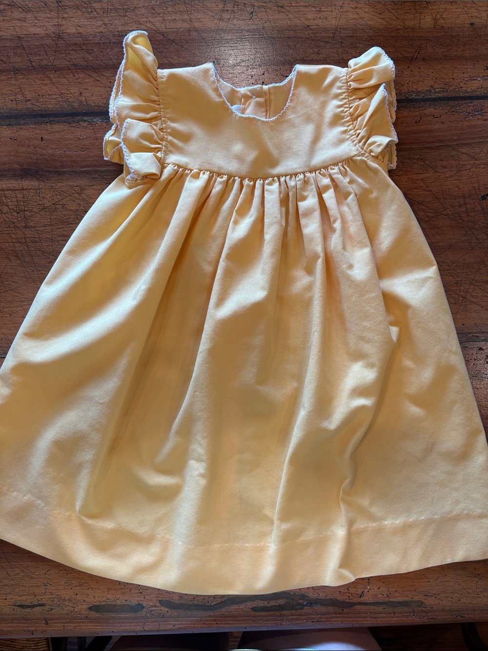 CECE WELLS | Sunshine Flutter-Sleeve Dress for Girls | size 4